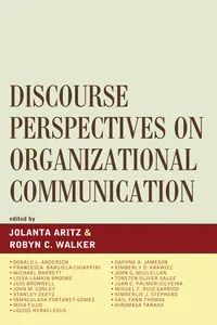 Discourse Perspectives on Organizational Communication_cover