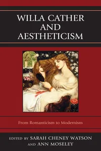 Willa Cather and Aestheticism_cover