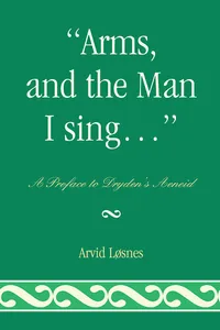 Arms, and the Man I sing . . ._cover