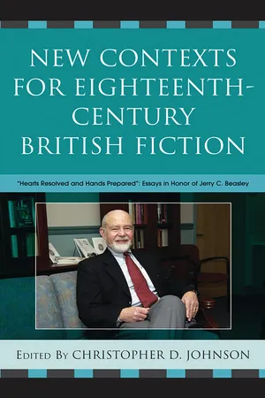 New Contexts for Eighteenth-Century British Fiction