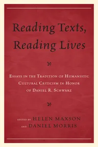 Reading Texts, Reading Lives_cover