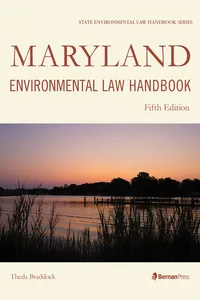 Maryland Environmental Law Handbook_cover