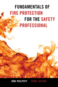 Fundamentals of Fire Protection for the Safety Professional_cover