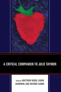 A Critical Companion to Julie Taymor_cover