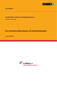 Der moralische Naturalismus. Ein Stehaufmännchen_cover