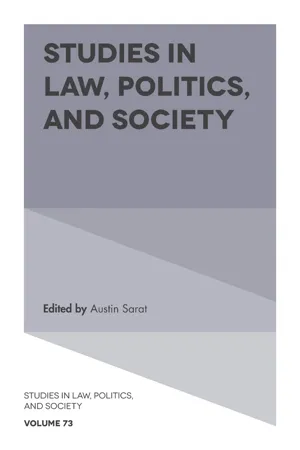 Studies in Law, Politics, and Society