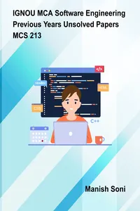 IGNOU MCA Software Engineering Previous Years Unsolved Papers MCS 213_cover