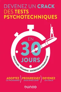 Devenez un crack des tests psychotechniques en 30 jours - 3e éd._cover