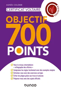 Certificat Voltaire - Objectif 700 points_cover