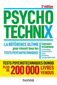 PsychotechniX - La référence ultime pour réussir tous les tests psychotechniques - 3e éd._cover