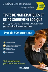 Tests de mathématiques et de raisonnement logique 2022-2023_cover