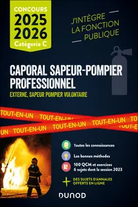 Concours Caporal sapeur-pompier professionnel 2025-2026_cover