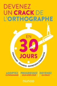 Devenez un crack de l'orthographe en 30 jours_cover