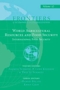 World Agricultural Resources and Food Security_cover