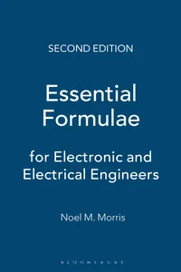 Essential Formulae for Electronic and Electrical Engineers_cover
