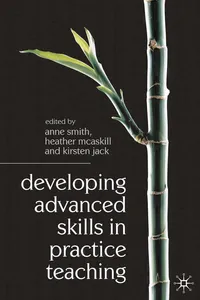 Developing Advanced Skills in Practice Teaching_cover