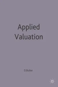 Applied Valuation_cover
