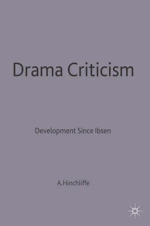 Drama Criticism