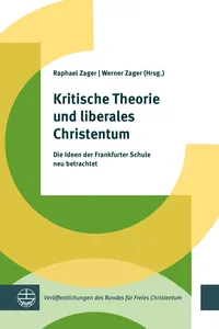 Kritische Theorie und liberales Christentum_cover