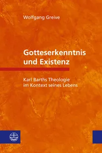 Gotteserkenntnis und Existenz_cover