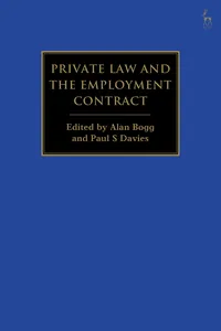 Private Law and the Employment Contract