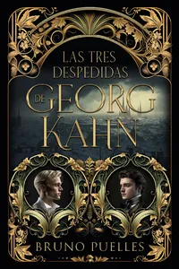 Las tres despedidas de Georg Kahn_cover