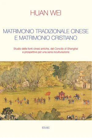 Matrimonio tradizionale cinese e matrimonio cristiano
