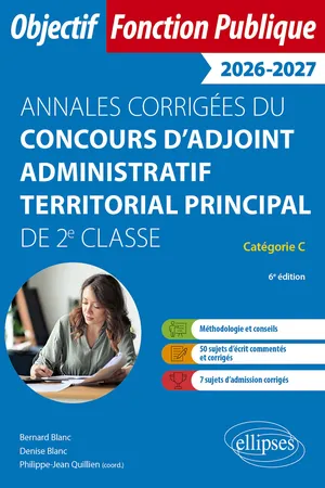 Annales concours adj. admin. 6