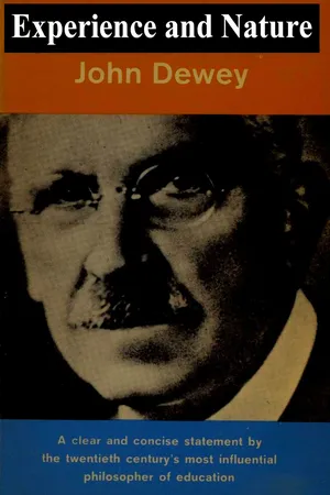 Experience and Nature