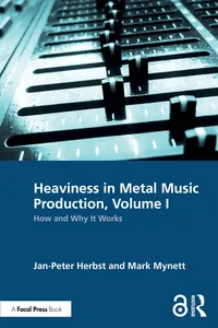 Heaviness in Metal Music Production, Volume I_cover