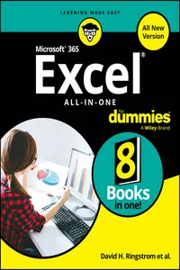 Microsoft 365 Excel All-in-One For Dummies_cover
