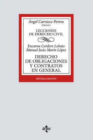 Derecho de obligaciones y contratos en general