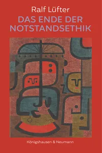 Das Ende der Notstandsethik_cover