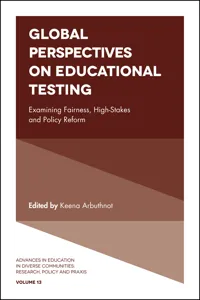 Global Perspectives on Educational Testing_cover