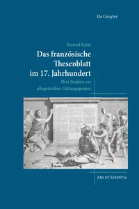 Das französische Thesenblatt im 17. Jahrhundert_cover