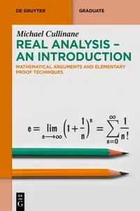 Real Analysis - An Introduction_cover