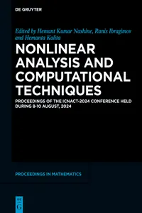 Nonlinear Analysis and Computational Techniques