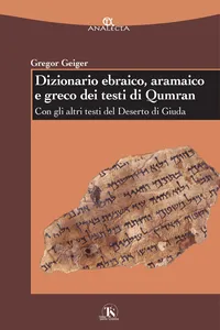 Dizionario ebraico, aramaico e greco dei testi di Qumran_cover
