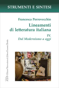 Lineamenti di letteratura italiana. IV. Dal Modernismo a oggi_cover