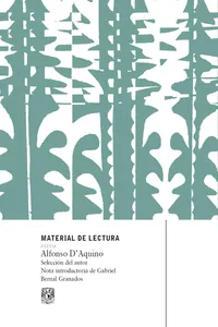 Material de lectura. Alfonso D'Aquino_cover