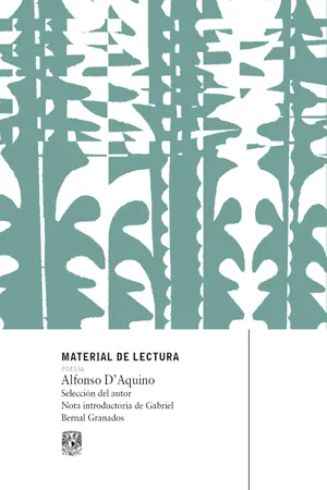 Material de lectura. Alfonso D'Aquino
