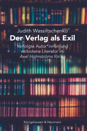 Der Verlag als Exil