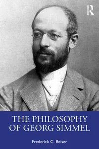 The Philosophy of Georg Simmel_cover