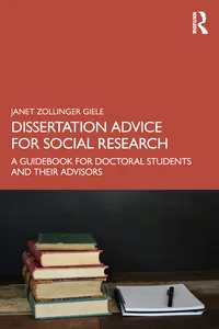 Dissertation Advice for Social Research_cover