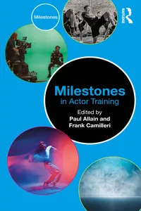Milestones in Actor Training_cover