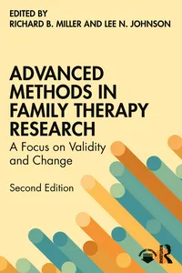 Advanced Methods in Family Therapy Research_cover