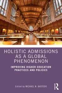 Holistic Admissions as a Global Phenomenon_cover