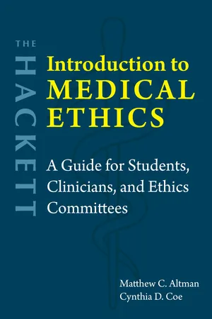 The Hackett Introduction to Medical Ethics