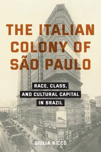 The Italian Colony of São Paulo_cover