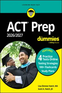 ACT Prep 2026/2027 For Dummies_cover